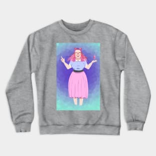 The Girl Crewneck Sweatshirt